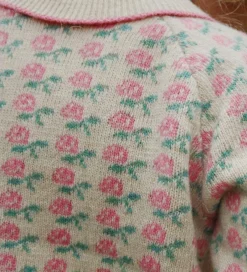 Striktrøjer|Konges Sløjd Cardigan - Strik - Uld/Akryl - Rose