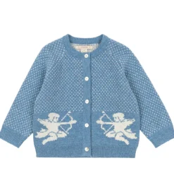 Uld|Cardigans|Konges Sløjd Cardigan - Uld/Polyamid - Angel