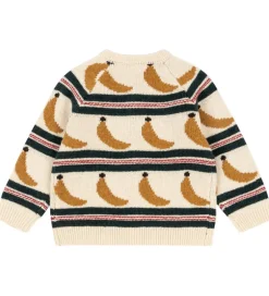 Uld|Konges Sløjd Cardigan - Uld/Polyamid - Billi - Banana