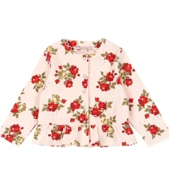 Cardigans|Konges Sløjd Cardigan - Velour - Velula - Midori Rosso