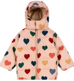Overgangsjakker|Dunjakker Og Dynejakker|Konges Sløjd Dynejakke - Nuka - Coeur Rose Coloré