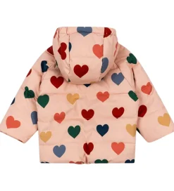 Overgangsjakker|Dunjakker Og Dynejakker|Konges Sløjd Dynejakke - Nuka - Coeur Rose Coloré