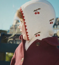 Uld|Elefanthuer|Konges Sløjd Elefanthue - Uld - 1-lags - Collette - Off White m.