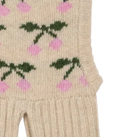 Elefanthuer|Konges Sløjd Elefanthue - Uld - Strik - 1-lags - Belou - Cherry