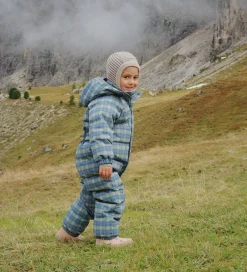 Uld|Elefanthuer|Konges Sløjd Elefanthue - Uld - 1-lags - Louli - Stripe Bluie