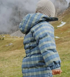 Uld|Elefanthuer|Konges Sløjd Elefanthue - Uld - 1-lags - Louli - Stripe Bluie