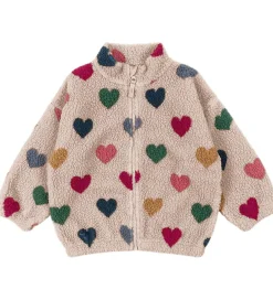 Fleece|Konges Sløjd Fleecejakke - Jody Teddy - Bon Coeur Coloré