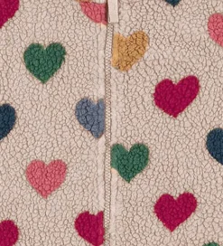 Fleece|Konges Sløjd Fleecejakke - Jody Teddy - Bon Coeur Coloré