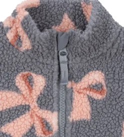 Fleece|Konges Sløjd Fleecejakke - Jody Teddy - Bella Blue Bow