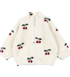 Fleece|Konges Sløjd Fleecejakke - Jody Teddy - Ma Grande Cerise