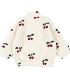 Fleece|Konges Sløjd Fleecejakke - Jody Teddy - Ma Grande Cerise