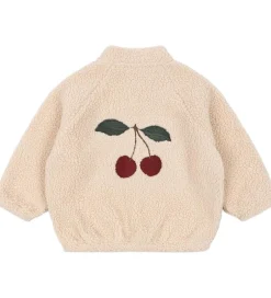 Fleece|Konges Sløjd Fleecejakke - Jazz Teddy - Sand Dollar