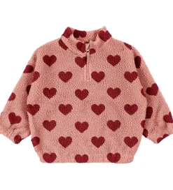 Fleece|Konges Sløjd Fleecetrøje - Jody Teddy - Coeur Mellow