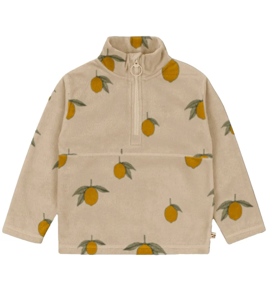 Fleece|Konges Sløjd Fleecetrøje - Tavi - Mon Grand Citron