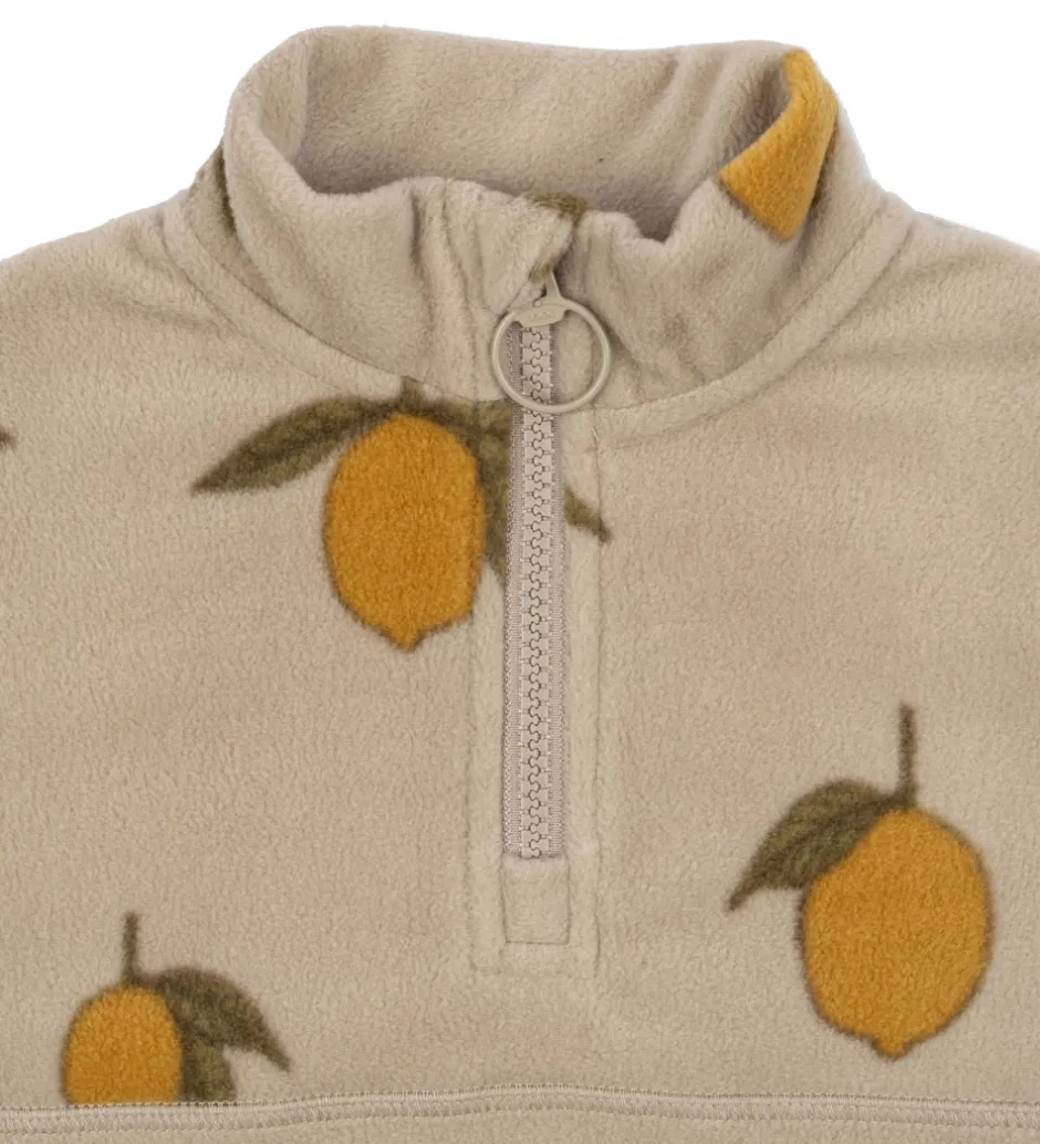 Fleece|Konges Sløjd Fleecetrøje - Tavi - Mon Grand Citron