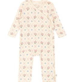 Heldragter|Konges Sløjd Heldragt - Rib - Minnie - Fleur Decor m. Hulmønster