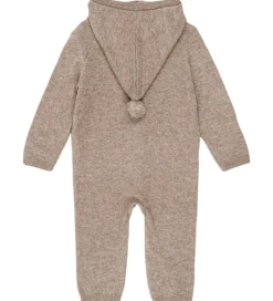 Heldragter|Konges Sløjd Heldragt - Uld - Strik - Mattou - Lysebrun