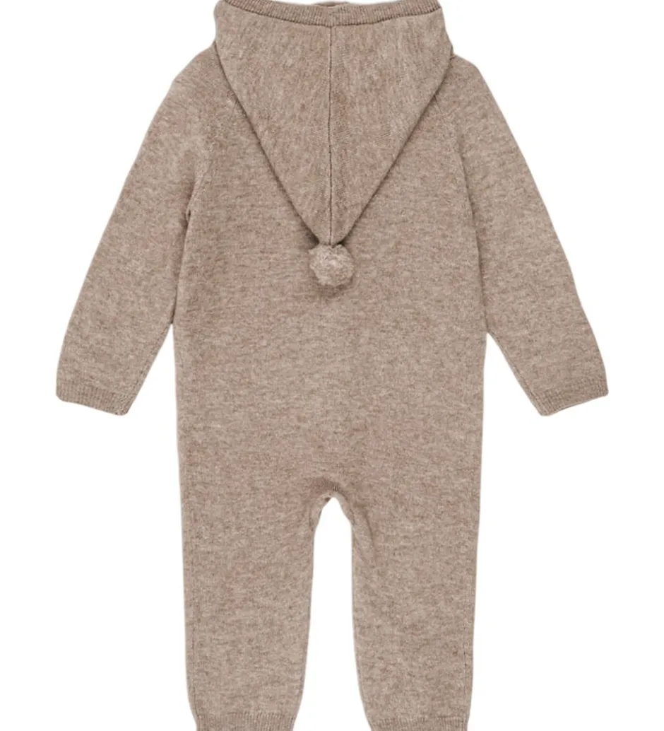 Heldragter|Konges Sløjd Heldragt - Uld - Strik - Mattou - Lysebrun