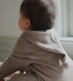 Heldragter|Konges Sløjd Heldragt - Uld - Strik - Mattou - Lysebrun