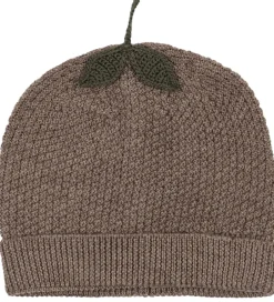 Huer Og Hatte|Konges Sløjd Hue - Uld - Strik - Fruity - Bunny Brown Melange