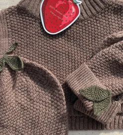 Huer Og Hatte|Konges Sløjd Hue - Uld - Strik - Fruity - Bunny Brown Melange