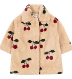 Overgangsjakker|Konges Sløjd Jakke - Fuzzie Coat - Ma Grande Cerise