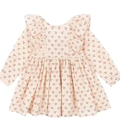 Kjoler|Konges Sløjd Kjole - Cianna - Cherry Pink Motif