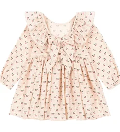 Kjoler|Konges Sløjd Kjole - Cianna - Cherry Pink Motif