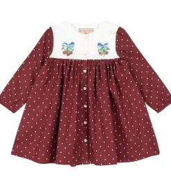 Kjoler|Konges Sløjd Kjole - Muna - Cabernet Dot