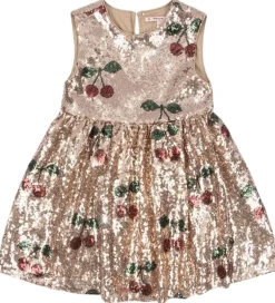 Kjoler|Konges Sløjd Kjole - Pailletter - Starla - Ma Grande Cerise