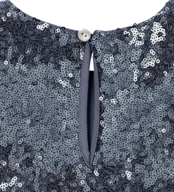 Juletøj|Kjoler|Konges Sløjd Kjole - Rosie - Bel Air Blue m. Pailletter