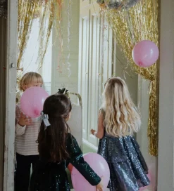 Juletøj|Kjoler|Konges Sløjd Kjole - Rosie - Bel Air Blue m. Pailletter