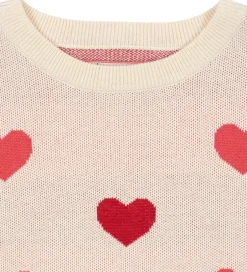 Kjoler|Konges Sløjd Kjole - Strik - Lapis - Coeur Color/Duo Pink