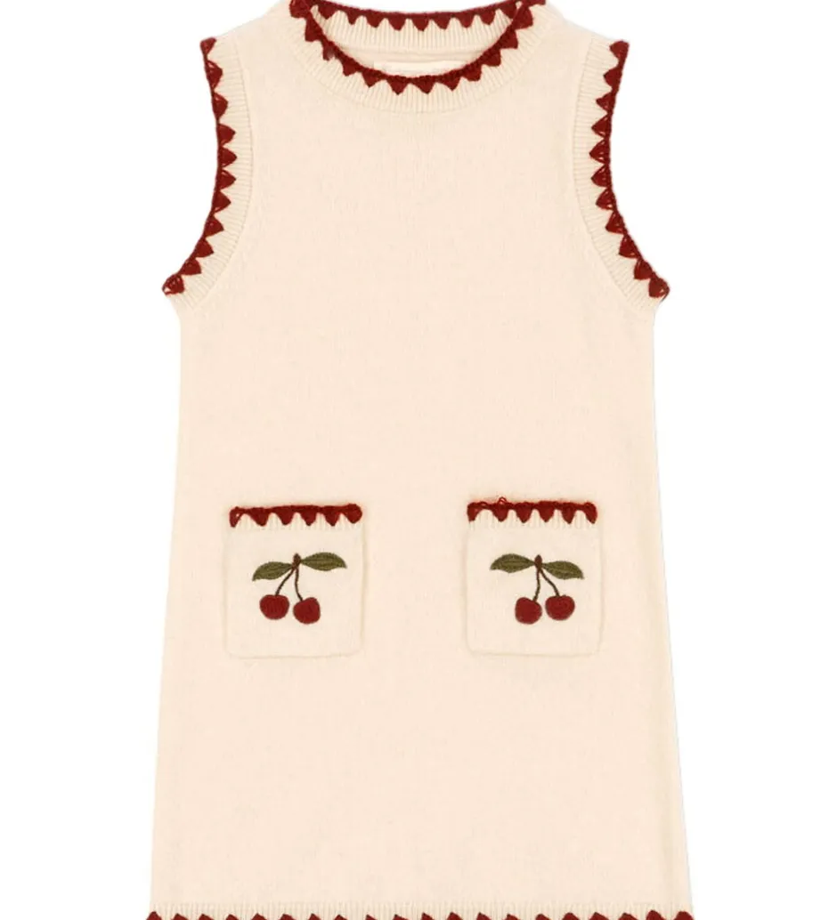 Uld|Kjoler|Konges Sløjd Kjole - Uld - Off White