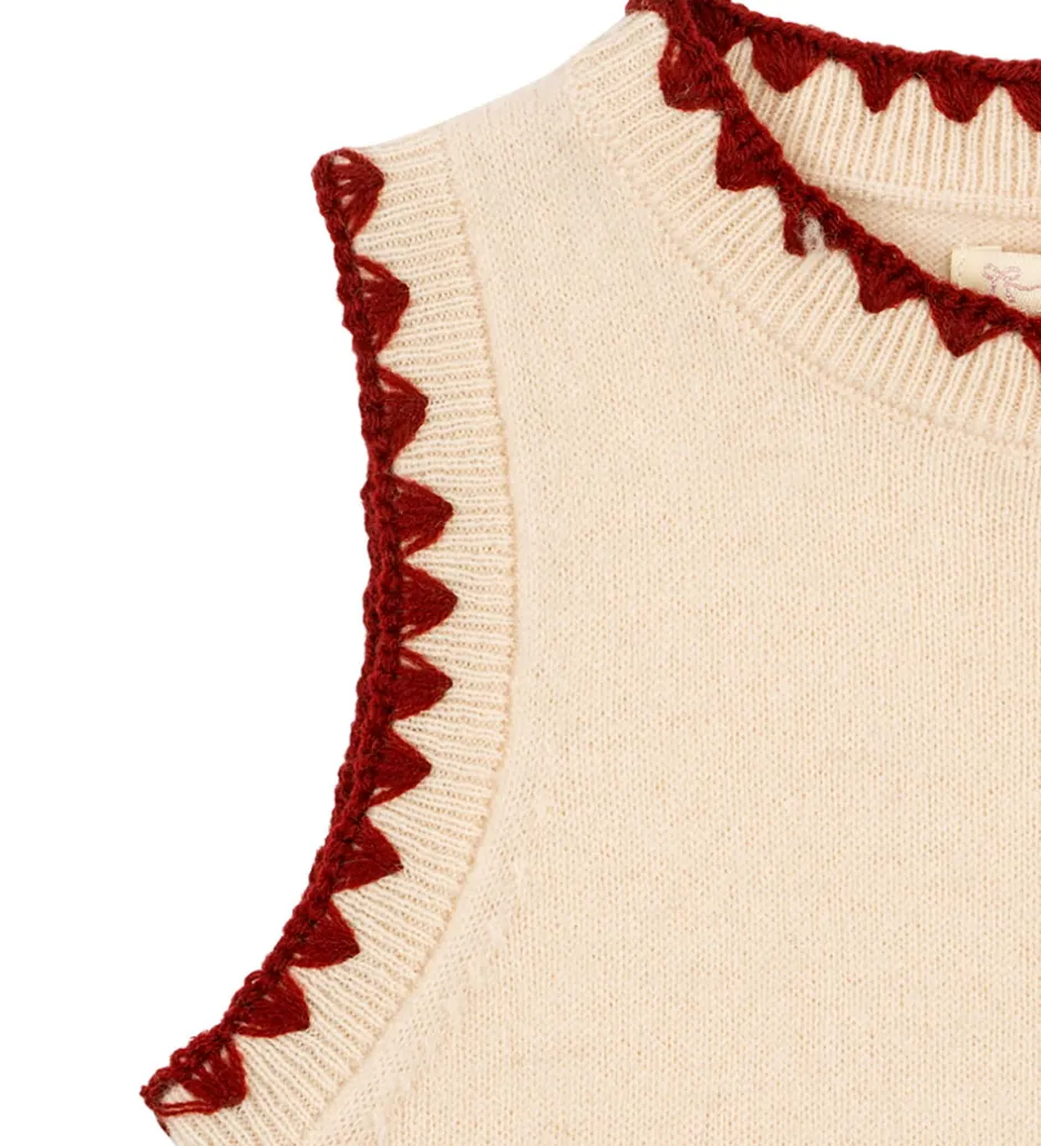 Uld|Kjoler|Konges Sløjd Kjole - Uld - Off White