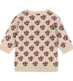 Uld|Kjoler|Konges Sløjd Kjole - Uld/Polyamid - Rose