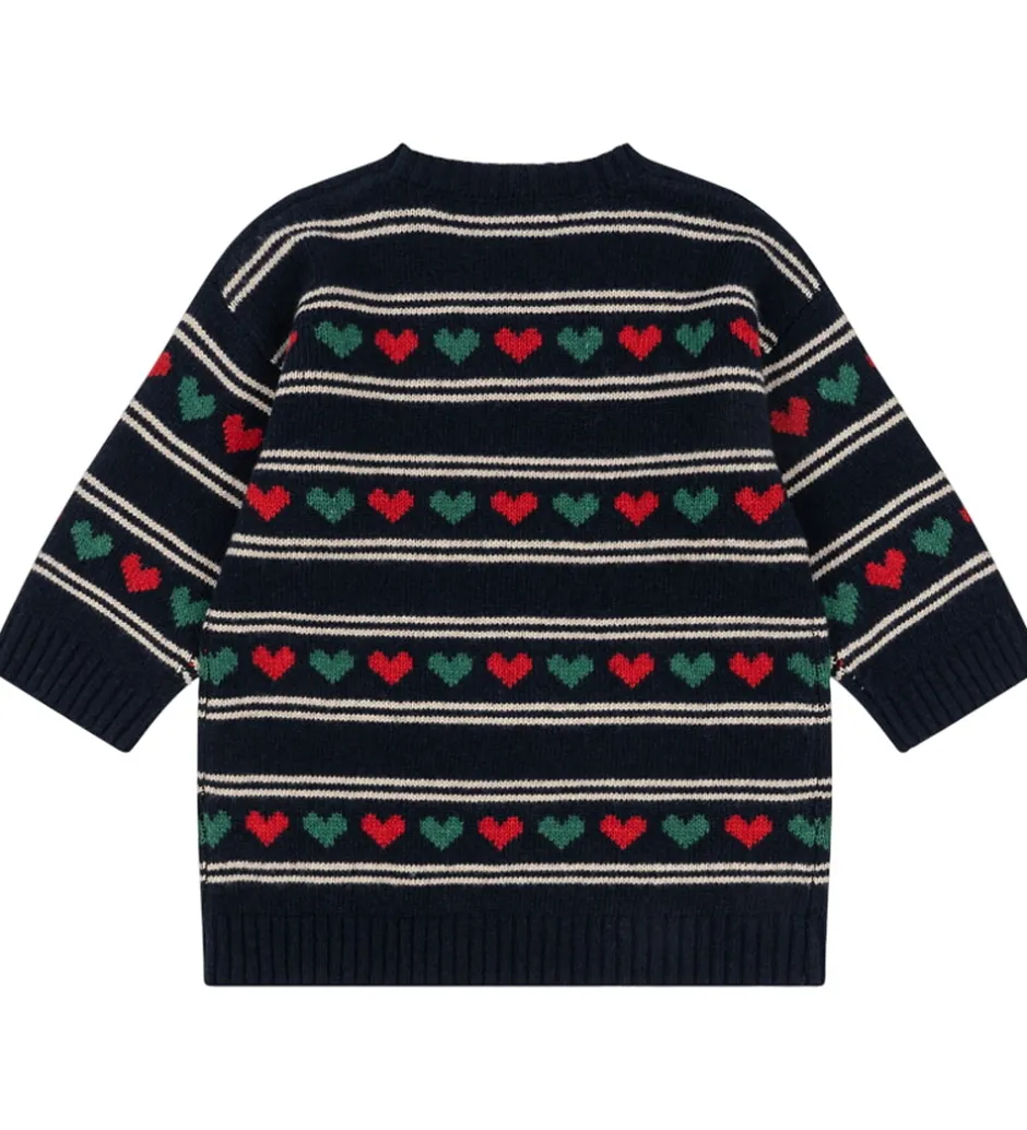 Uld|Kjoler|Konges Sløjd Kjole - Uld/Polyamid - Belou - Heart