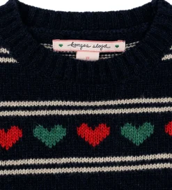 Uld|Kjoler|Konges Sløjd Kjole - Uld/Polyamid - Belou - Heart