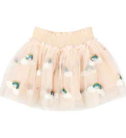 Nederdele|Konges Sløjd Nederdel - Tyl - Tullie Smock - Rainbow Glitter