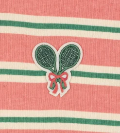 Unisex-Tøj|Konges Sløjd Polobluse - Blush Bound Stripe