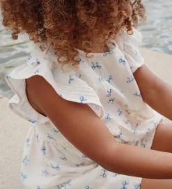 Shorts Og Knickers|Konges Sløjd Shorts - Musselin - Coco - Bow Blue