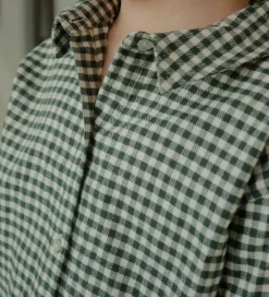 Skjorter|Konges Sløjd Skjorte - Foret - Green Check