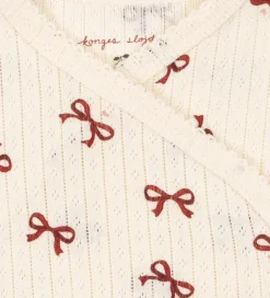 Bodyer|Konges Sløjd Slå-om Body l/æ - Minnie - Bow Rouge