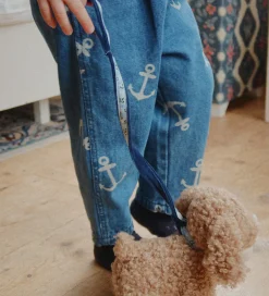 Bukser Og Jeans|Konges Sløjd Smækbukser - Denim - Margot - Anchor Aok