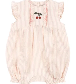 Sommerdragter|Konges Sløjd Sommerdragt - Ellie - Peony Stripe