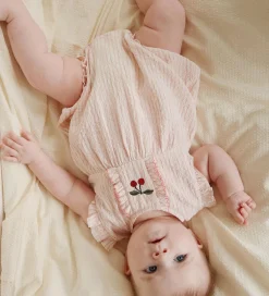 Sommerdragter|Konges Sløjd Sommerdragt - Ellie - Peony Stripe