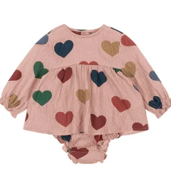 Sommerdragter|Konges Sløjd Sommerdragt - Elin - Coeur Rose Colore