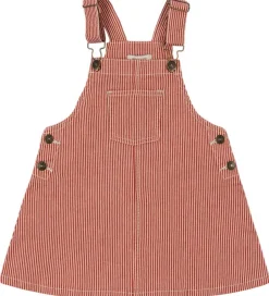 Kjoler|Konges Sløjd Spencer - Denim - Luc - Milk Rouge Stripe