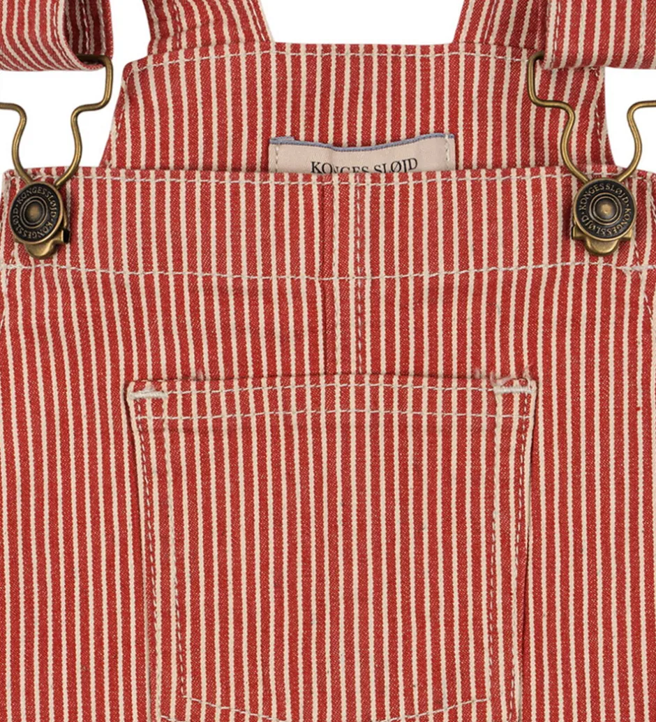 Kjoler|Konges Sløjd Spencer - Denim - Luc - Milk Rouge Stripe