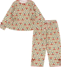 Bluser|Konges Sløjd Sæt - Bluse/Bukser - Drey - Cherry Bow